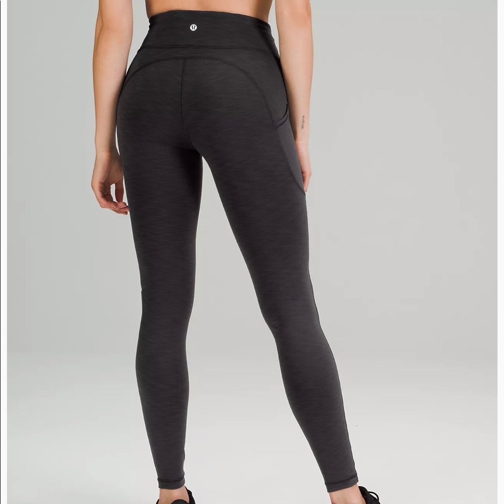 Lululemon Invigorate High-Rise Tight leggings grey size 4. Like new